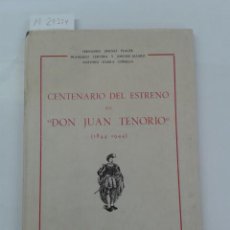 Libros antiguos: JIMENEZ PLACER, FERNANDO; CERVERA Y JIMENEZ-ALFARO, FRANCISCO Y SIERRA CORELLA, ANTONIO. - CENTENARI. Lote 151787485