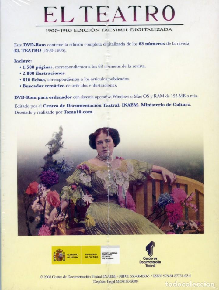 Livros antigos: El teatro, 1900-1905, edicion facs&iacute;mil digitalizada
