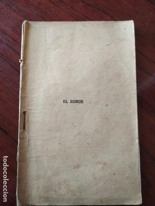 Libros antiguos: EL HONOR (1913) de Hermann Sudermann - Foto 2