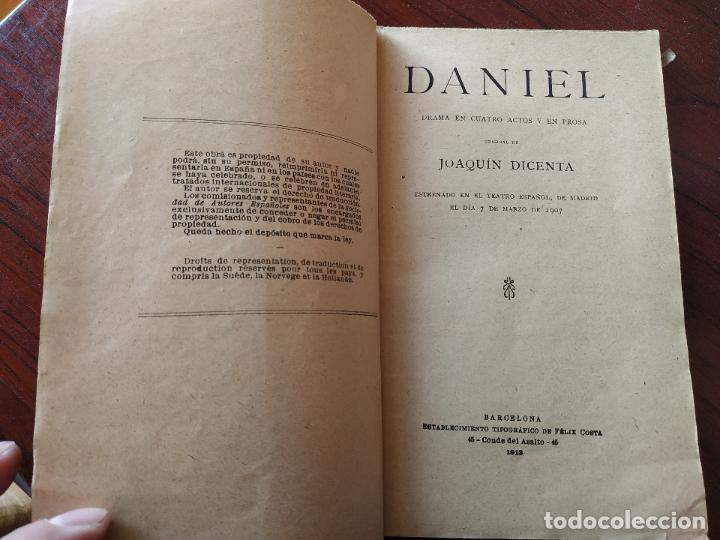 Libros antiguos: DANIEL (1913) de Joaquin Dicenta - Foto 4