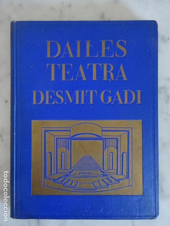Livros antigos: DAILERS TEATRA DESMITGADI-TEATRO DE LAS ARTES LETONIA 1920-30