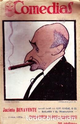 Livros antigos: NADIE SABE LO QUE QUIERE, O EL BAILARIN Y EL TRABAJADOR. COMEDIAS N&ordm;I. VV.AA. A-TECOM-033.