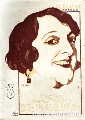 Livros antigos: LOS QUE TENEMOS CINCUENTA A&Ntilde;OS.  TEATRO MODERNO N&ordm;240. VV.AA.  A-TEMO-169.