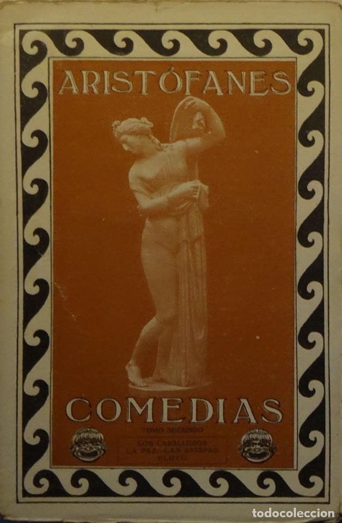 Libros antiguos: COMEDIAS DE ARIST&Oacute;FANES - Foto 2