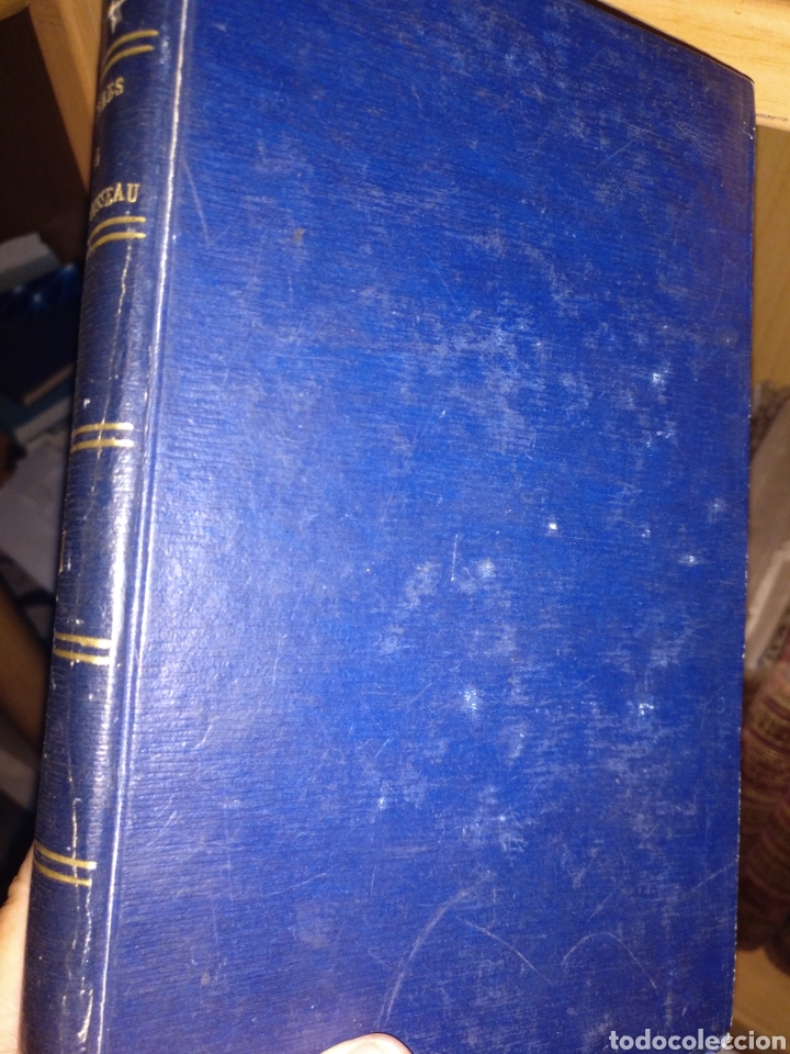 Libros antiguos: 1818. Oeuvres de Rousseau - Foto 2