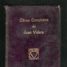 Libros antiguos: JUAN VALERA: TEATRO. OBRAS COMPLETAS TOMO XVI (IMP ALEMANA MADRID, 1908). Lote 170867775