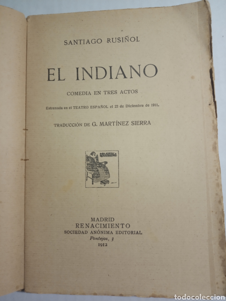 Libros antiguos: El indiano - Foto 4