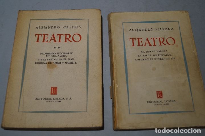 Libros antiguos: TEATRO. ALEJANDRO CASONA. - Foto 1