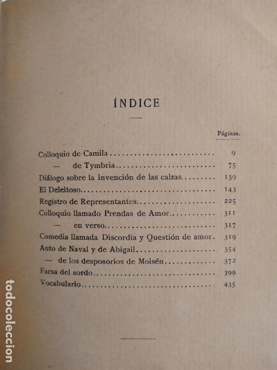 Libros antiguos: Obras de lope de rueda -1908- tomo II - Foto 5
