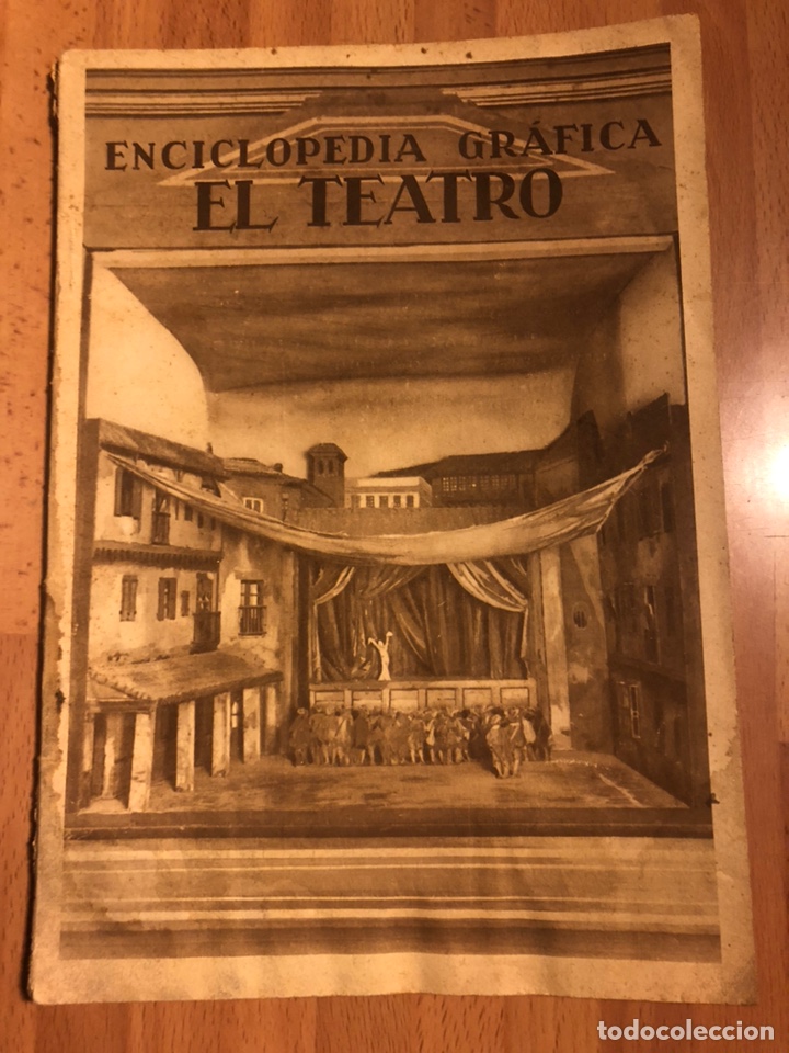 Antiquarische B&uuml;cher: Enciclopedia gr&aacute;fica el teatro.editorial Cervantes barcelona