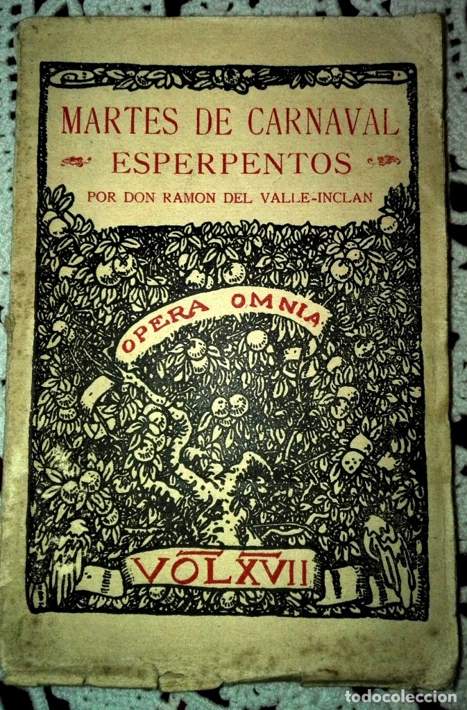 Libros antiguos: MARTES DE CARNAVAL. Valle-Incl&aacute;n - Foto 1
