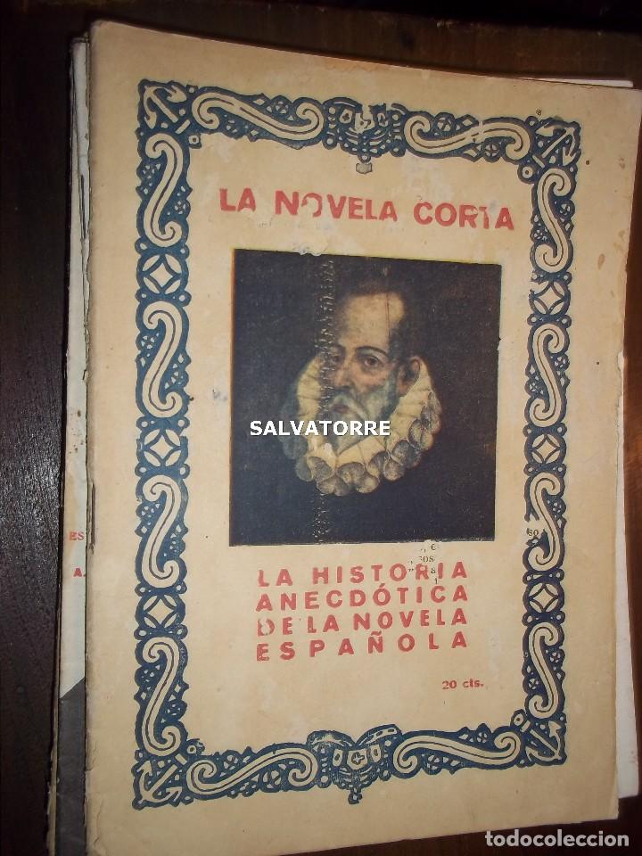Antiquarische B&uuml;cher: LA NOVELA CORTA.LA HISTORIA ANECDOTICA DE LA NOVELA ESPA&Ntilde;OLA.JOSE DE URQUIA.1920