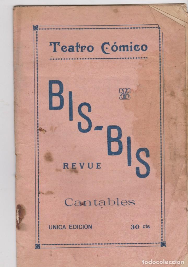 Libros antiguos: TEATRO C&Oacute;MICO -- BSI BIS -- CANTABLE - Foto 1