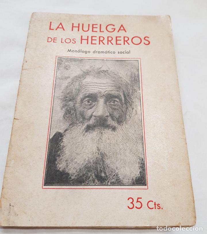 Antiquarische B&uuml;cher: LA HUELGA DE LOS HERREROS. Mon&oacute;logo dram&aacute;tico social. COPP&Eacute;E F