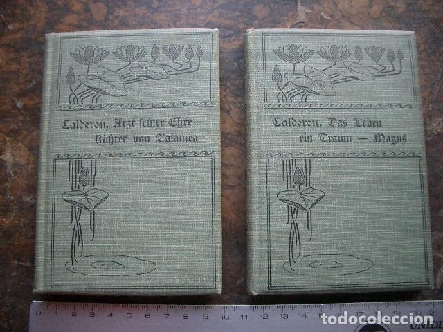 Libros antiguos: Dos obras de Calder&oacute;n en alem&aacute;n - Foto 1