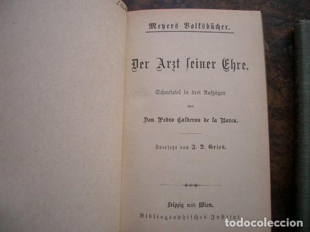 Libros antiguos: Dos obras de Calder&oacute;n en alem&aacute;n - Foto 3
