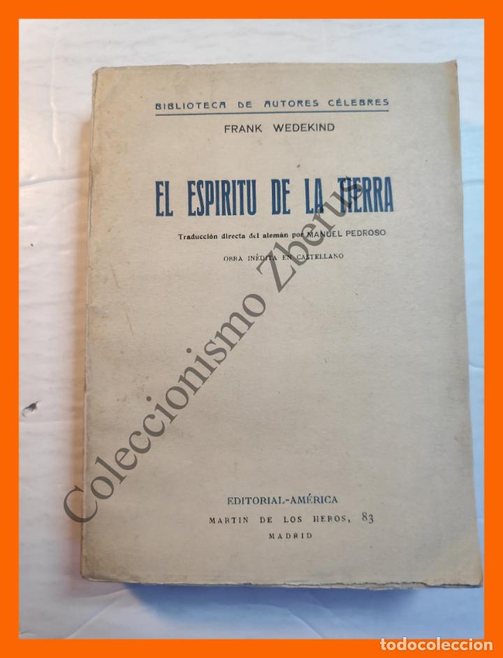 Libros antiguos: El Espiritu de la Tierra - Jean Webster - Foto 1