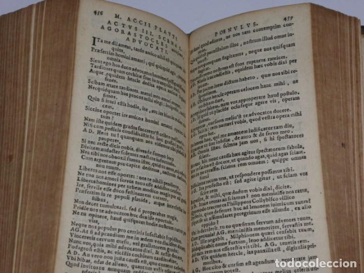 Libros antiguos: PLAUTO. M. ACCI PLAUTI COMOEDIAE. AMSTERDAM, BLAEU. 1640 - Foto 7
