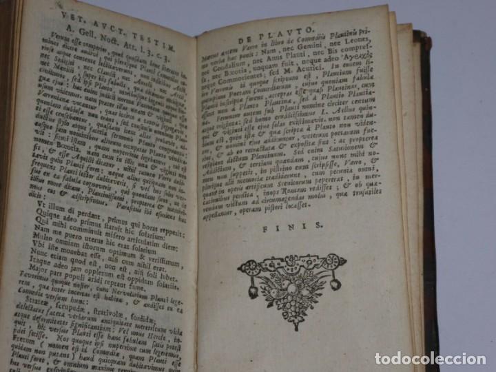 Libros antiguos: PLAUTO. M. ACCI PLAUTI COMOEDIAE. AMSTERDAM, BLAEU. 1640 - Foto 9