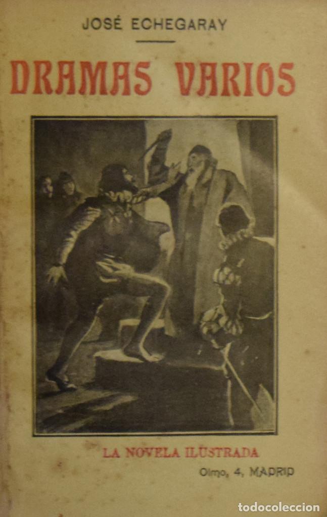 Libros antiguos: DRAMAS VARIOS - Jos&eacute; ECHEGARAY - Foto 1