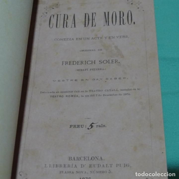 Libros antiguos: cura de moro.frederich soler.1876 - Foto 1