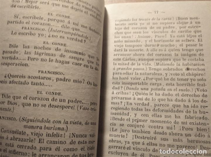 Libros antiguos: Los Bandidos, Schiller, 1878 - Foto 5