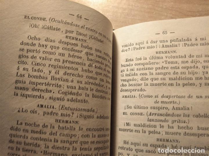Libros antiguos: Los Bandidos, Schiller, 1878 - Foto 6