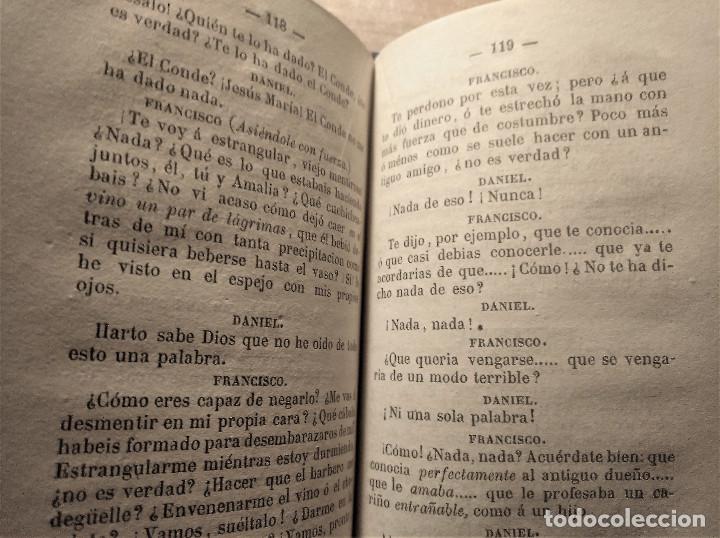 Libros antiguos: Los Bandidos, Schiller, 1878 - Foto 7