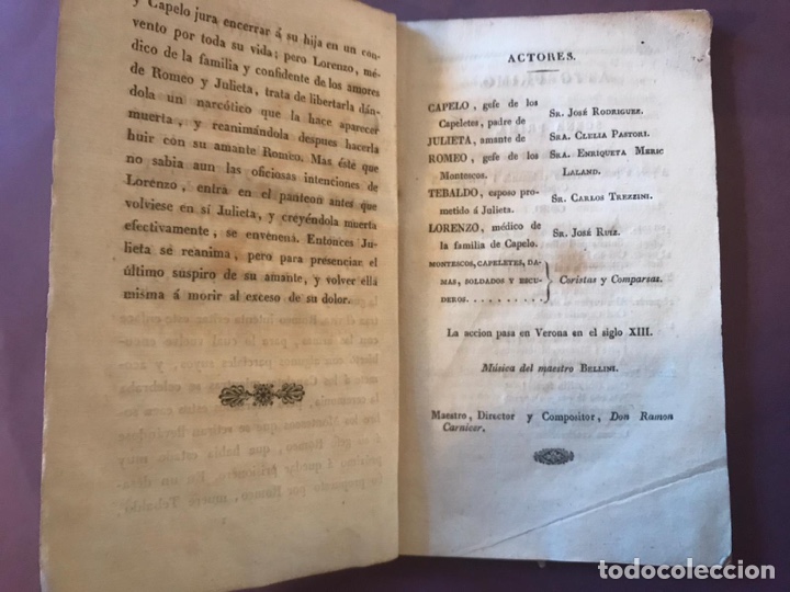 Libros antiguos: 1832 - Motescos y Capuletos - Madrid. - Foto 3