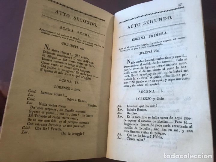 Libros antiguos: 1832 - Motescos y Capuletos - Madrid. - Foto 5