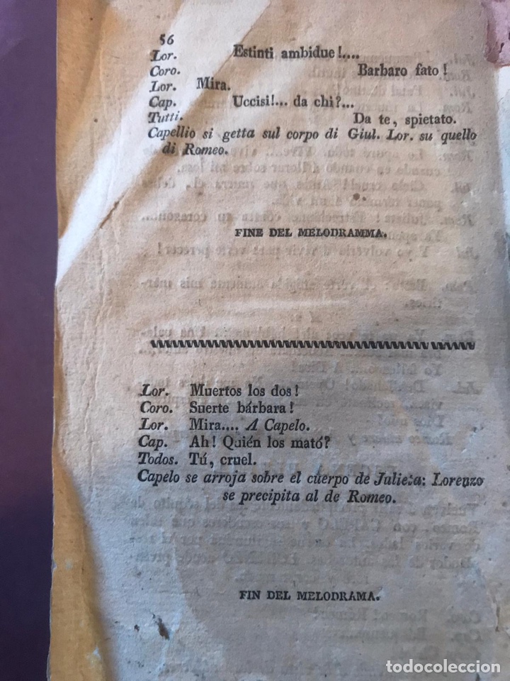 Libros antiguos: 1832 - Motescos y Capuletos - Madrid. - Foto 6