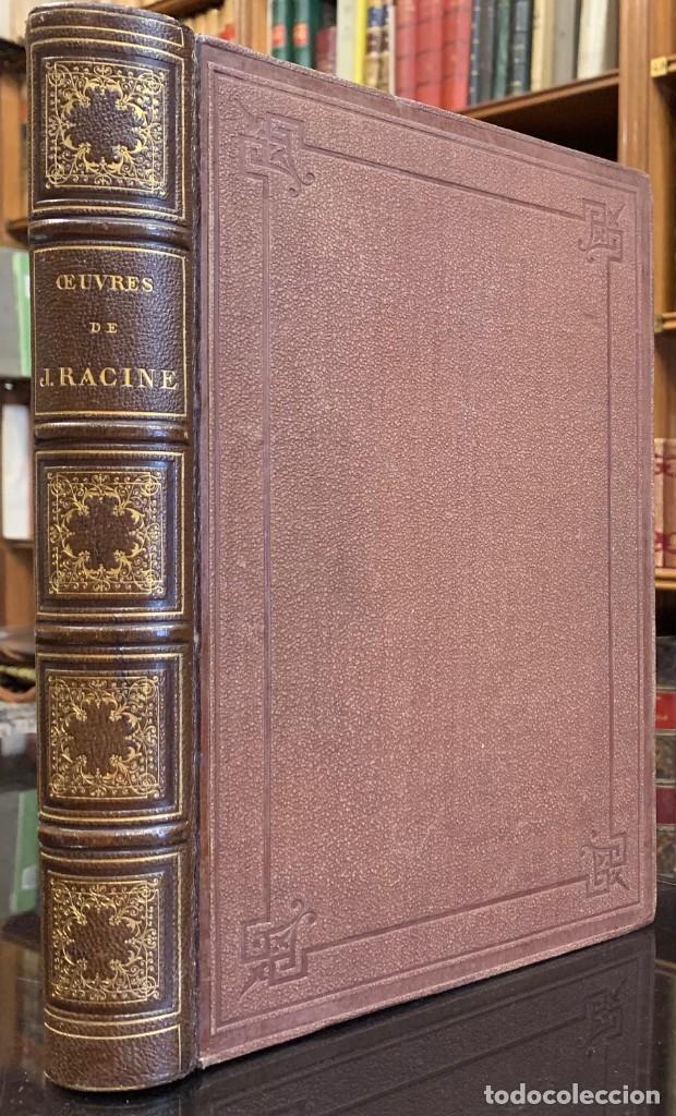 Libros antiguos: Oeuvres de Jean Racine - Foto 1