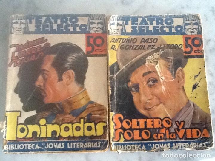 Libros antiguos: teatro selecto - Foto 1