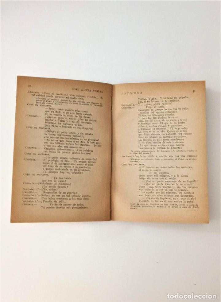Libros antiguos: Libro Antigona y Electra. - Foto 4