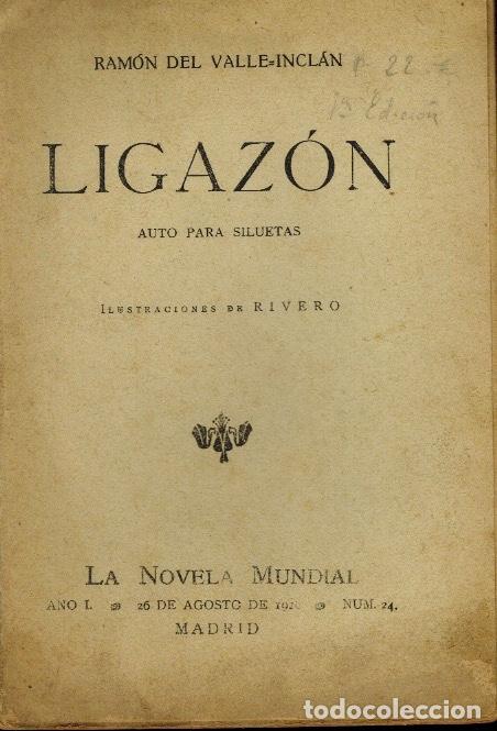 Libros antiguos: LIGAZ&Oacute;N (AUTO PARA SILUETAS) - Foto 1