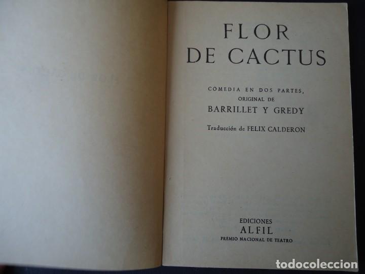 Libros antiguos: FLOR DE CACTUS - Foto 3