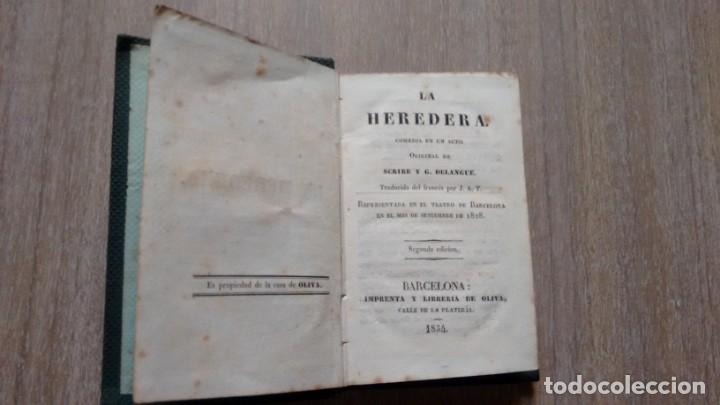 Libros antiguos: SCRIBE Y G. DELANGUE - LA HEREDERA - Foto 3