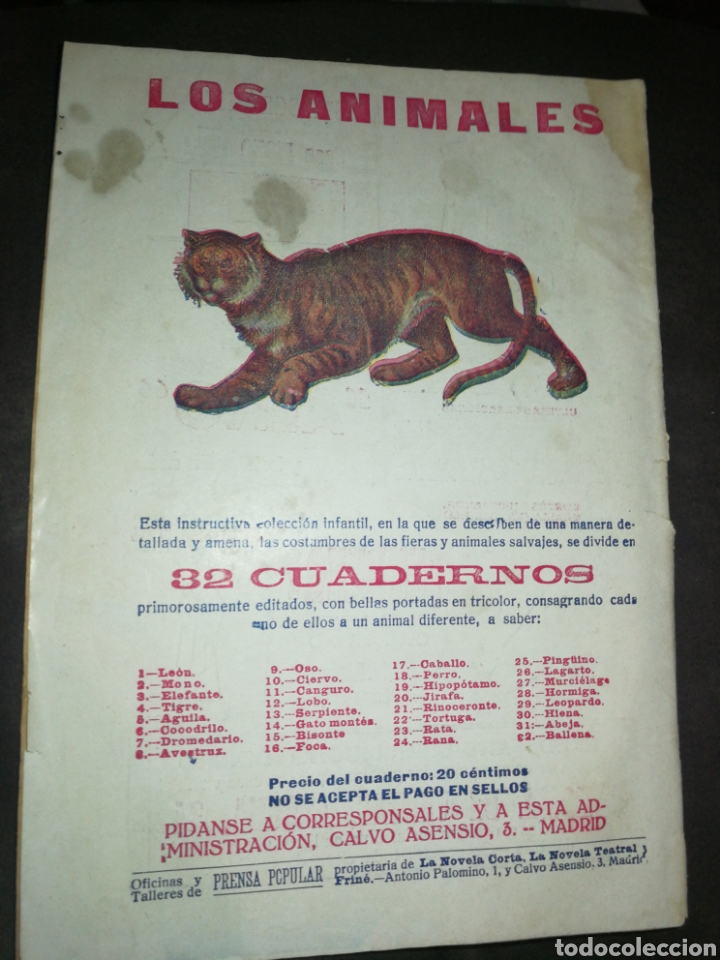 Libros antiguos: A&Ntilde;O 1920,LA NOVELA TEATRAL. - Foto 6