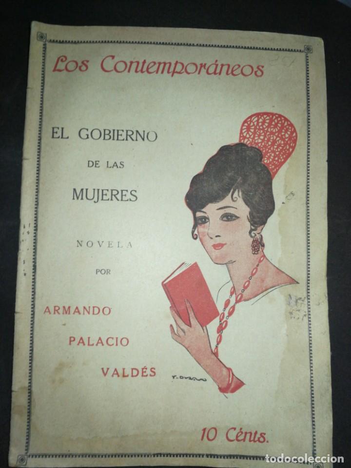 Libros antiguos: A&Ntilde;O 1918 ,NOVELA CORTA TEATRO, COLECCI&Oacute;N LOS CONTEMPOR&Aacute;NEOS, EL GOBIERNO DE LAS MUJERES , N&deg;418