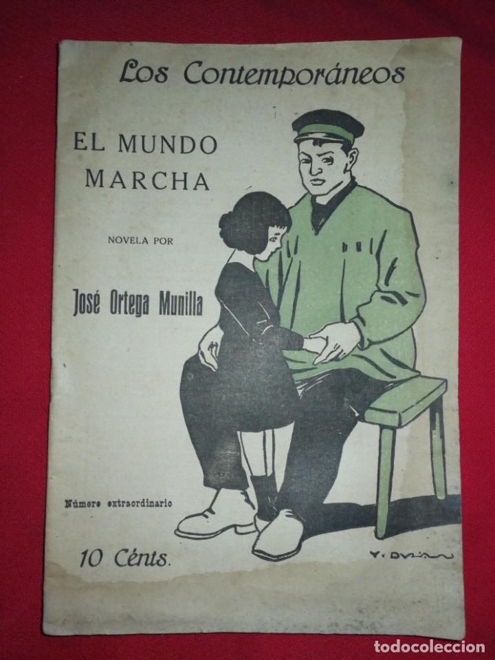 Libros antiguos: A&Ntilde;O 1919 ,NOVELA CORTA TEATRO, COLECCI&Oacute;N LOS CONTEMPOR&Aacute;NEOS, EL MUNDO MARCHA , N&deg;534