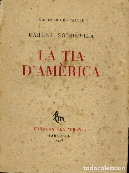 Libros antiguos: LA T&Iacute;A D&acute;AM&Eacute;RICA - Foto 1