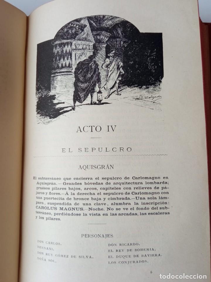 Libros antiguos: Dramas. Autor: V&iacute;ctor Hugo - Foto 3