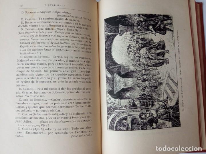 Libros antiguos: Dramas. Autor: V&iacute;ctor Hugo - Foto 5