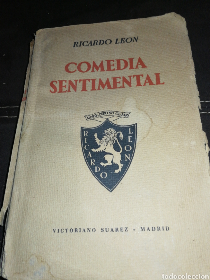 Libri antichi: A&Ntilde;O 1939,COMWDIA SENTIMENTAL, DE LA ANTIGUA PAPELER&Iacute;A EMILIANO ORTA, LINARES