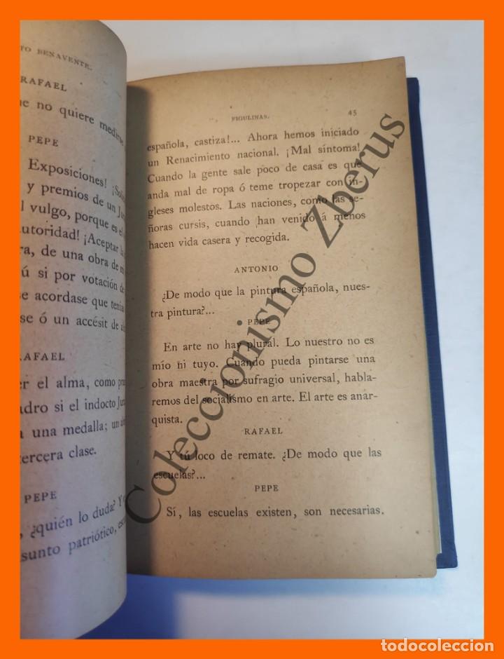 Libros antiguos: Figulinas - Jacinto Benavente - Foto 4