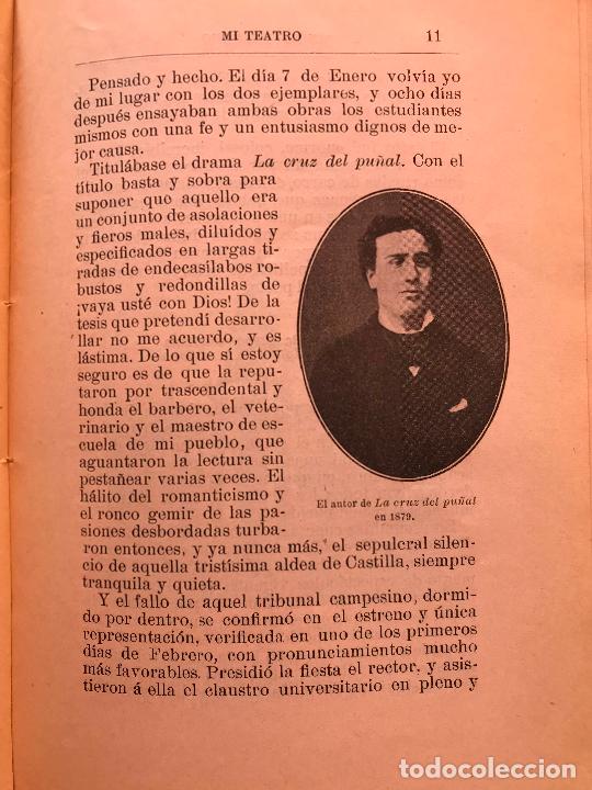 Libros antiguos: MI TEATRO. SINESIO DELGADO. - Foto 4
