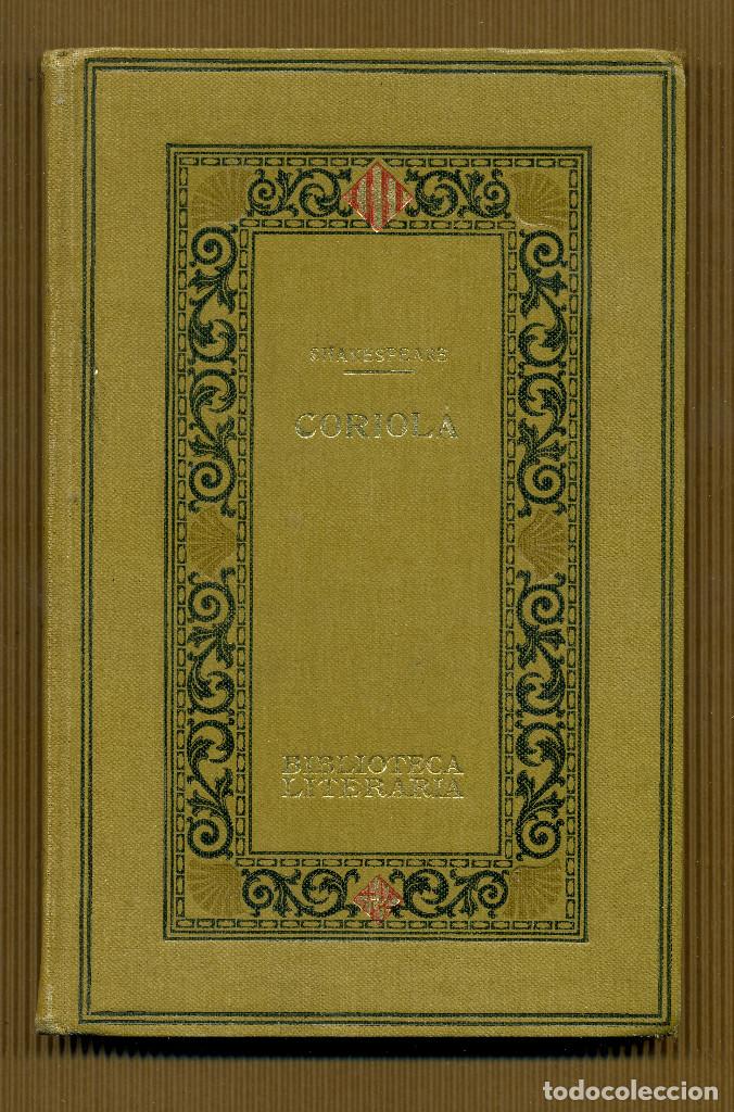 Libros antiguos: CORIOLA &ndash; Shakespeare (Catal&aacute;n) - Foto 1