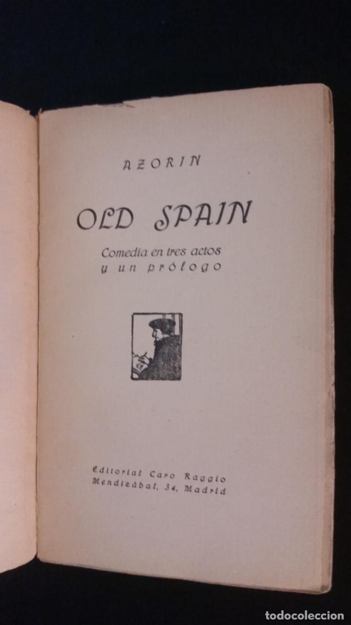 Libros antiguos: 1926 - AZOR&Iacute;N - OLD SPAIN - 1&ordf; ED. - Foto 2