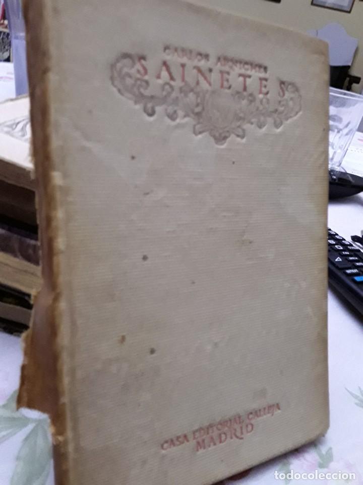 Libros antiguos: Sainetes de Carlos Arniches - Foto 1