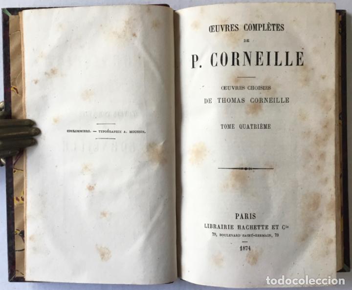 Libros antiguos: OEUVRES COMPL&Egrave;TES DE ... - CORNEILLE, P. - Foto 11